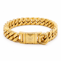 Cuban Link Gold Dog Collar