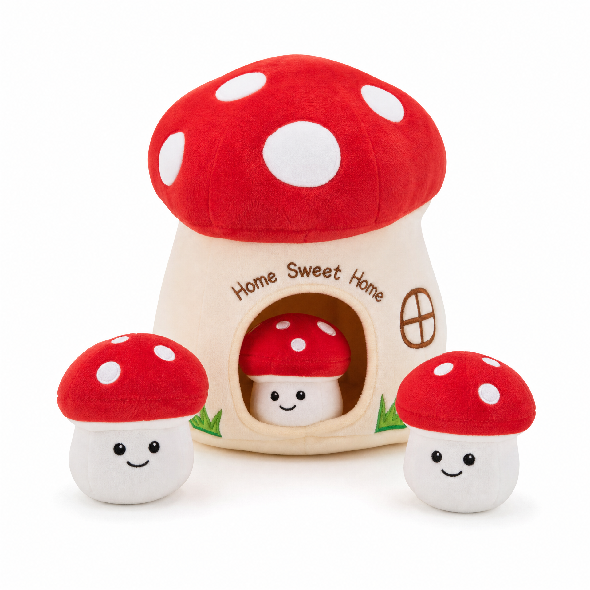 Hide & Seek Mushroom Plush Set