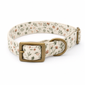 Wildflower Canvas Dog Collar