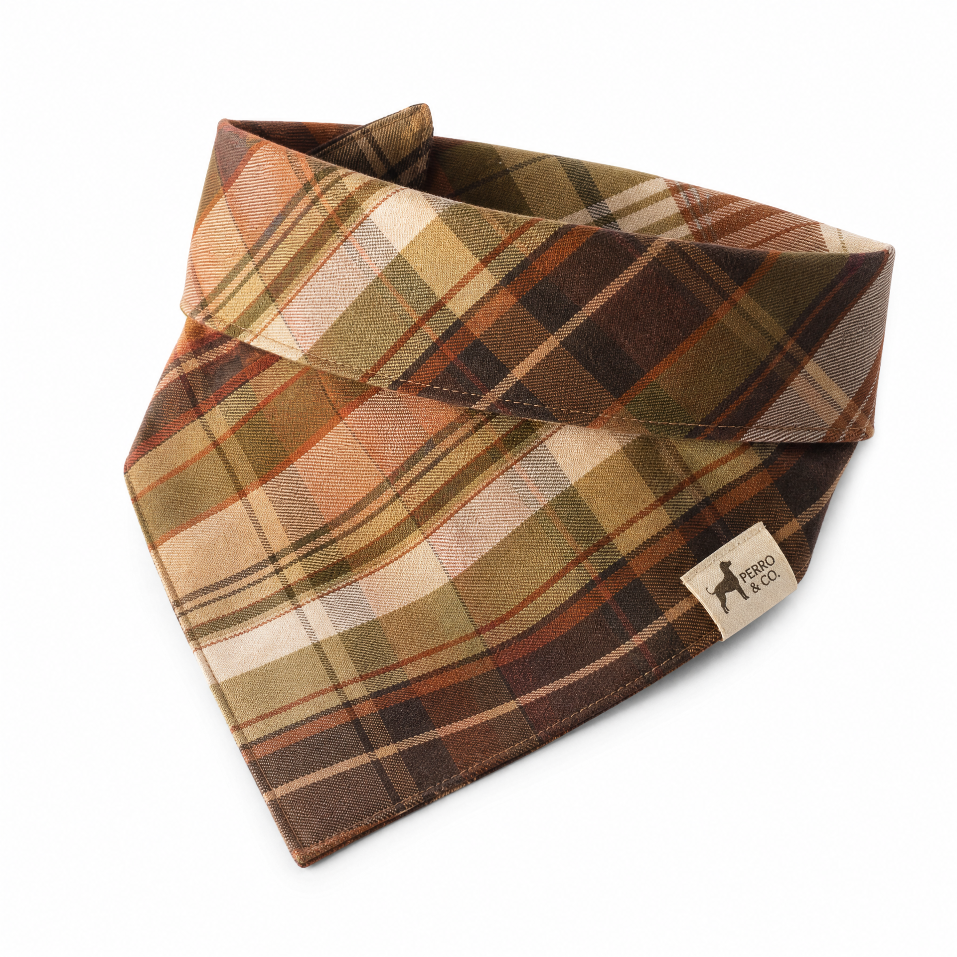 Classic Plaid Dog Bandana