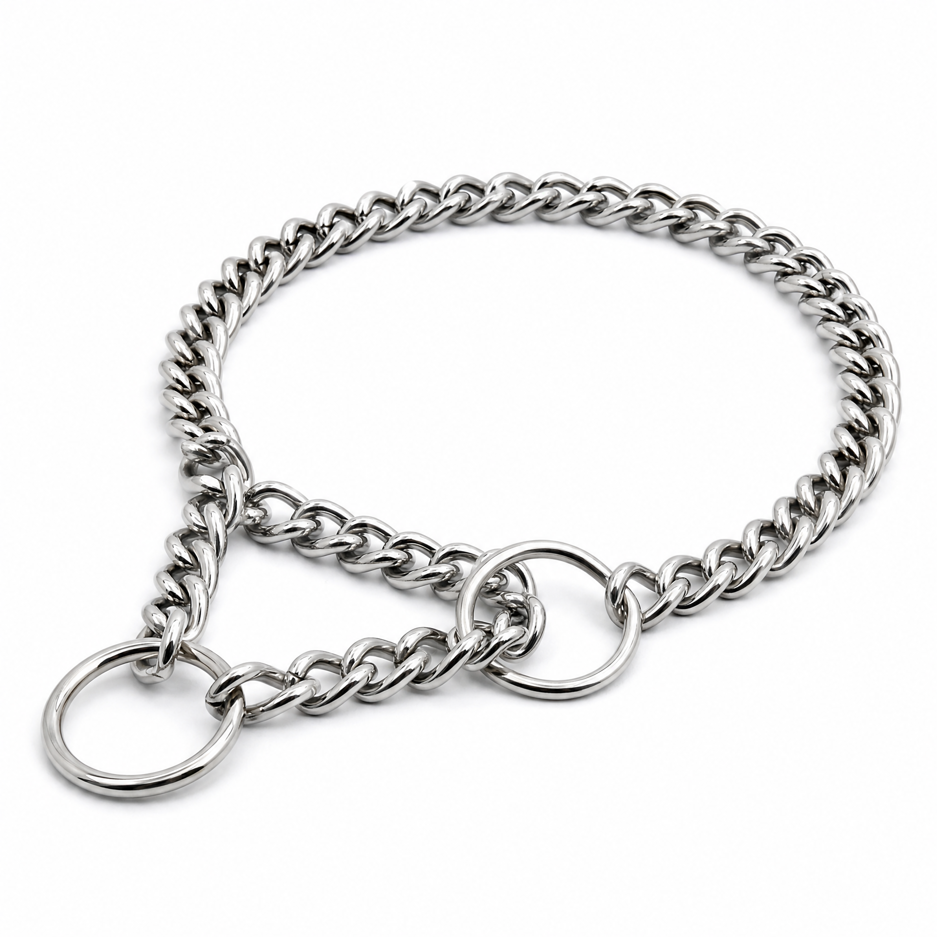 Classic Choke Chain Dog Collar