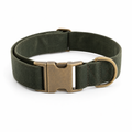 Waxed Canvas Dog Collar