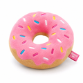 Squeaky Donut Plush Toy